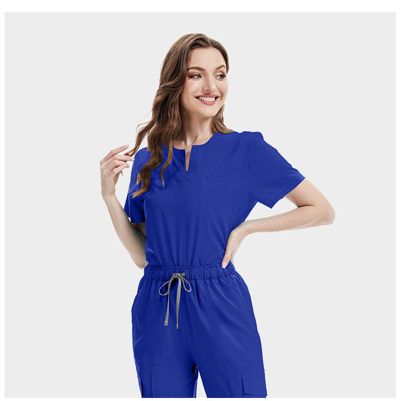 Women’s V-neck Cargo Set