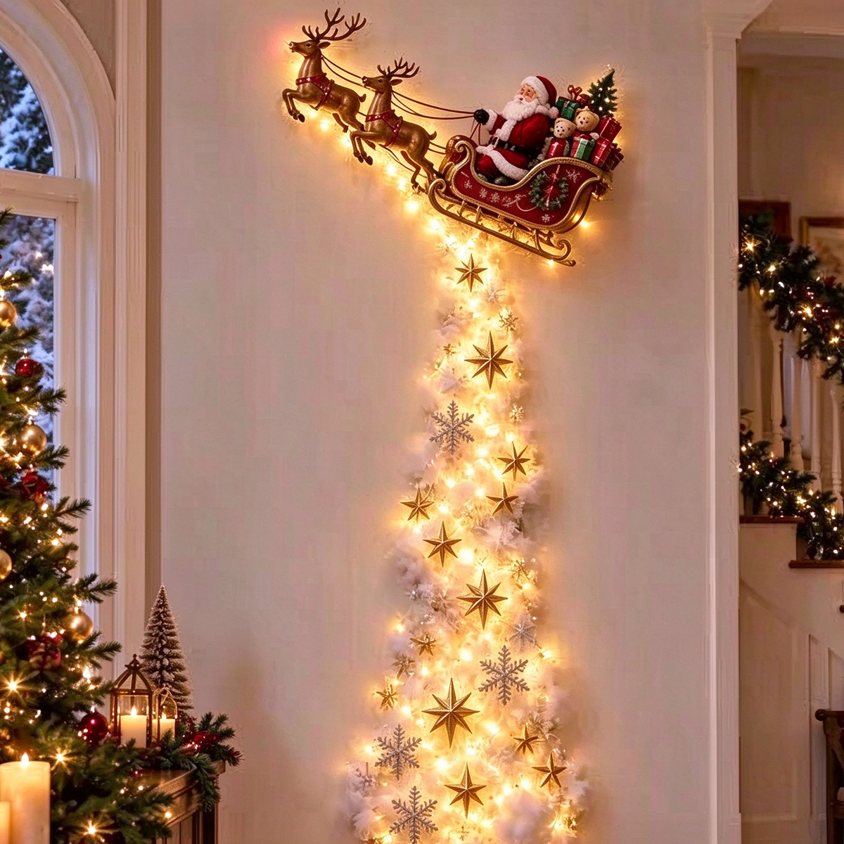 ✨Last Day 50% OFF✨✝️ Bethlehem Star™ – Lighted Nativity Wall Decor