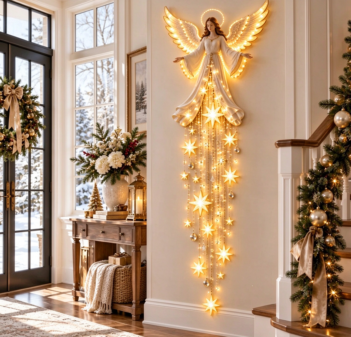 ✨Last Day 50% OFF✨✝️ Bethlehem Star™ – Lighted Nativity Wall Decor