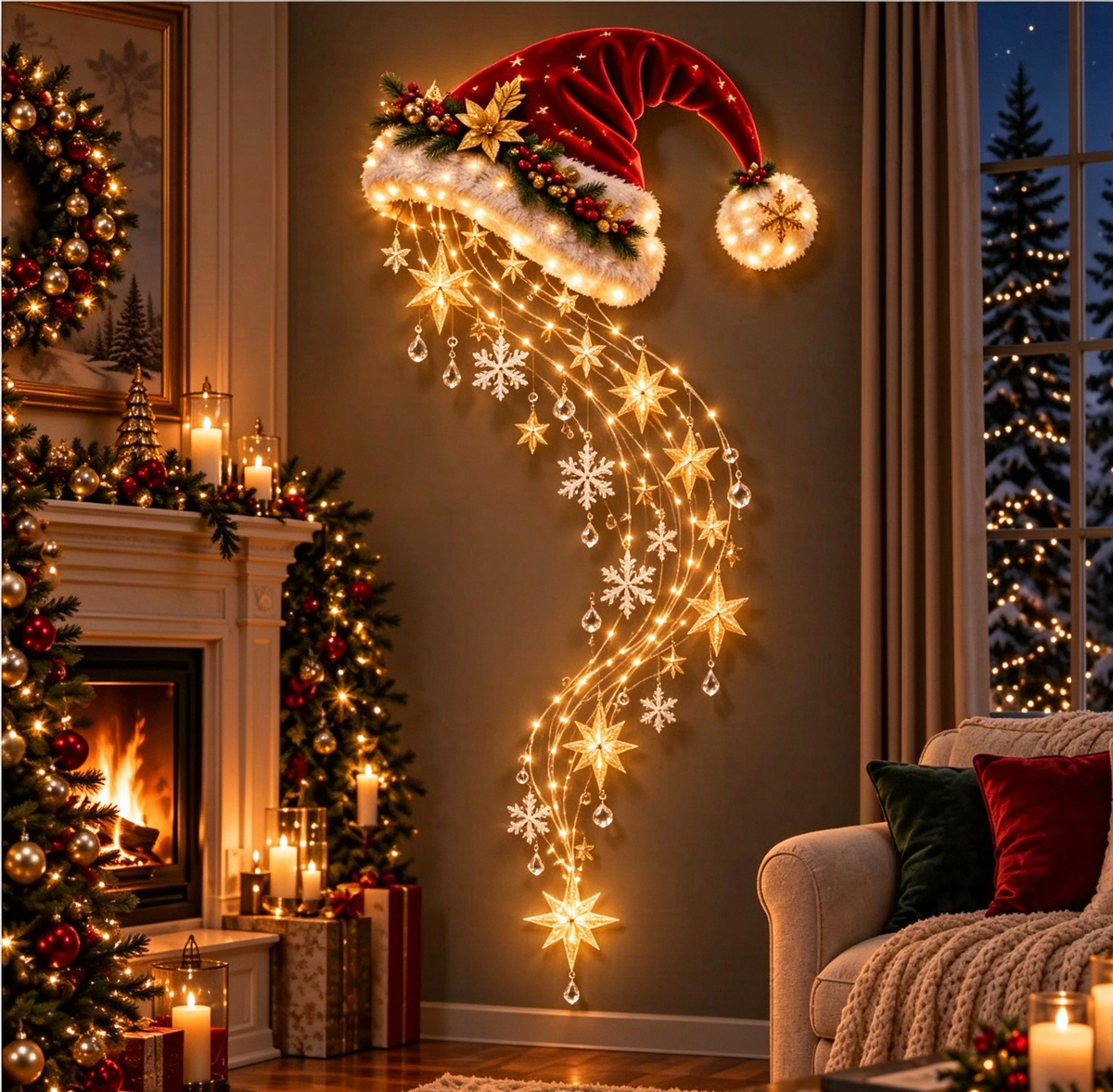 ✨Last Day 50% OFF✨✝️ Bethlehem Star™ – Lighted Nativity Wall Decor