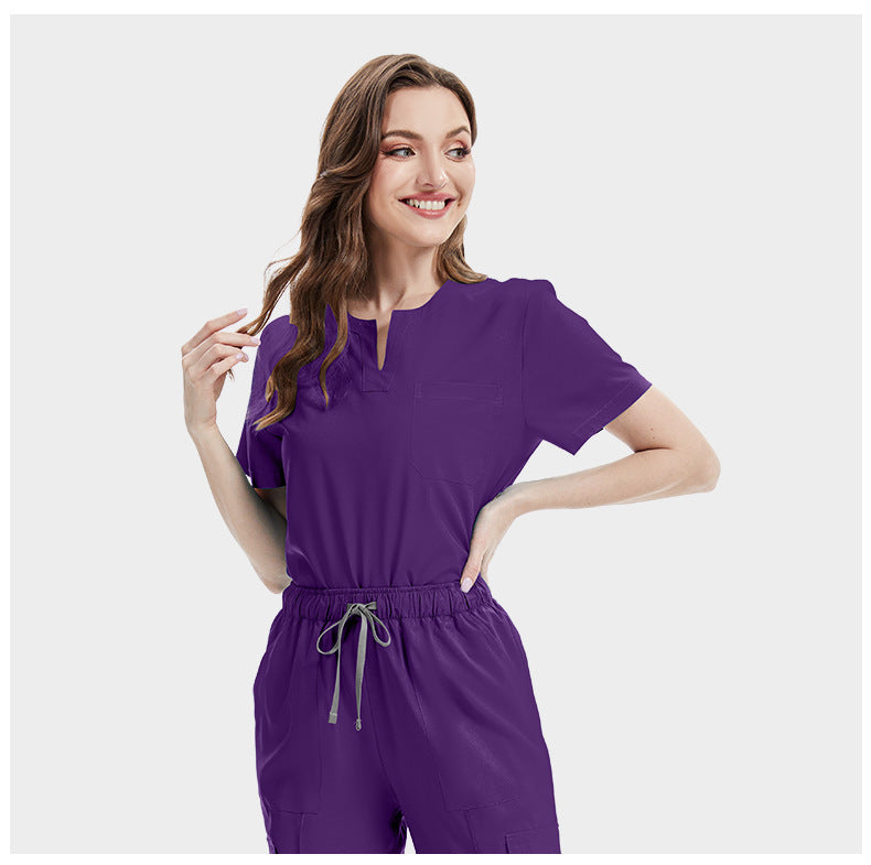 Women’s V-neck Cargo Set