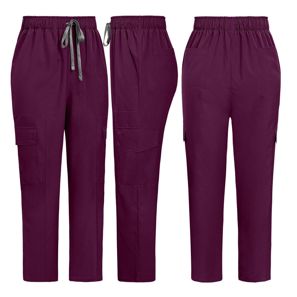 Women’s V-neck Cargo Set