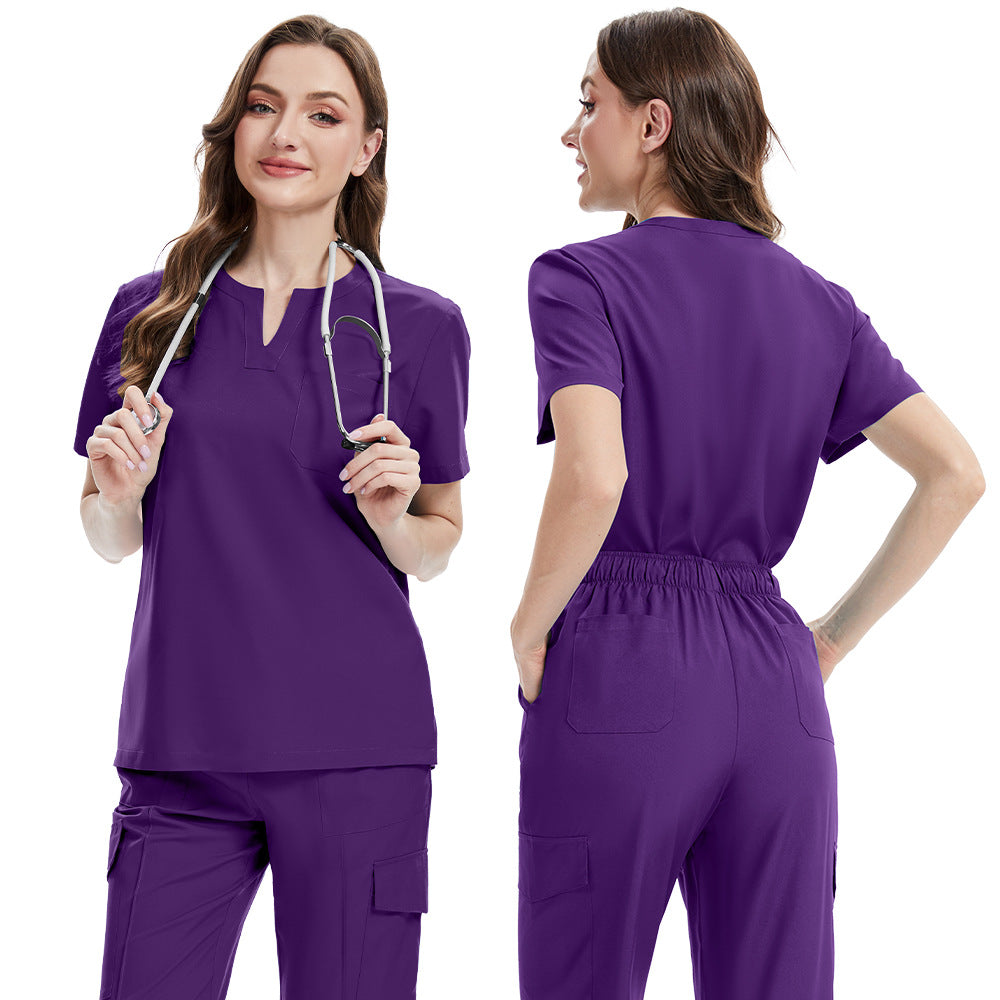 Women’s V-neck Cargo Set