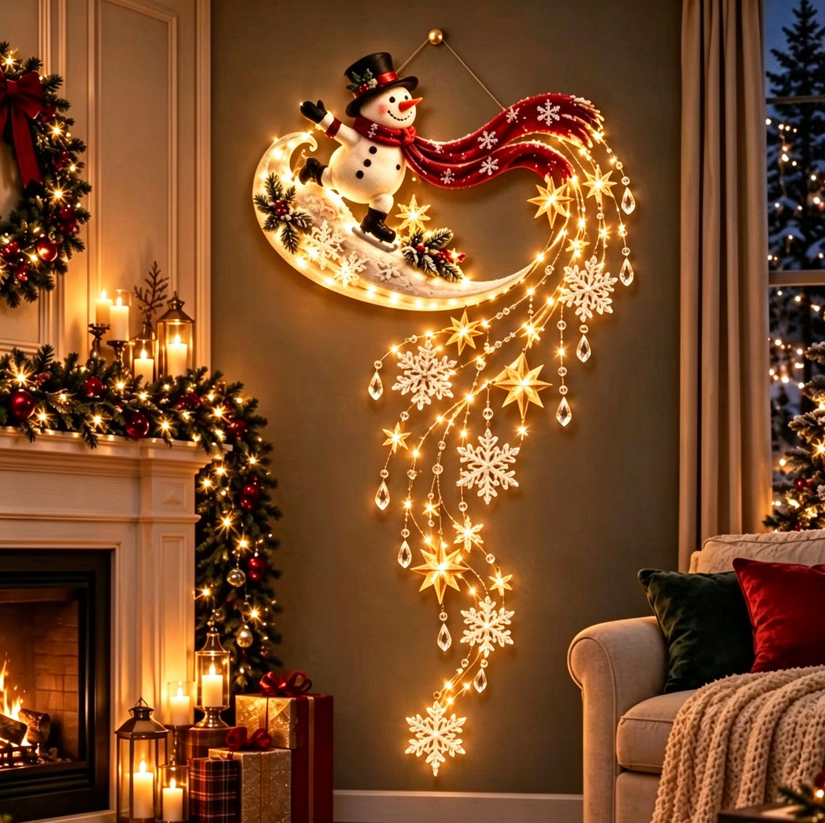 ✨Last Day 50% OFF✨✝️ Bethlehem Star™ – Lighted Nativity Wall Decor