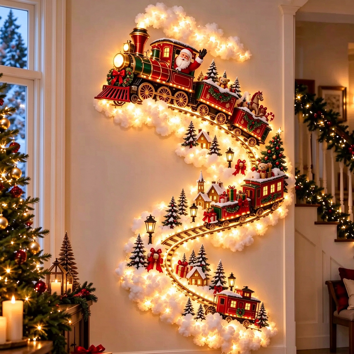 ✨Last Day 50% OFF✨✝️ Bethlehem Star™ – Lighted Nativity Wall Decor