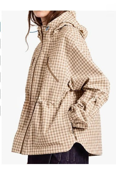 WOMEN’S OVERSIZED HOODED RAIN JACKET