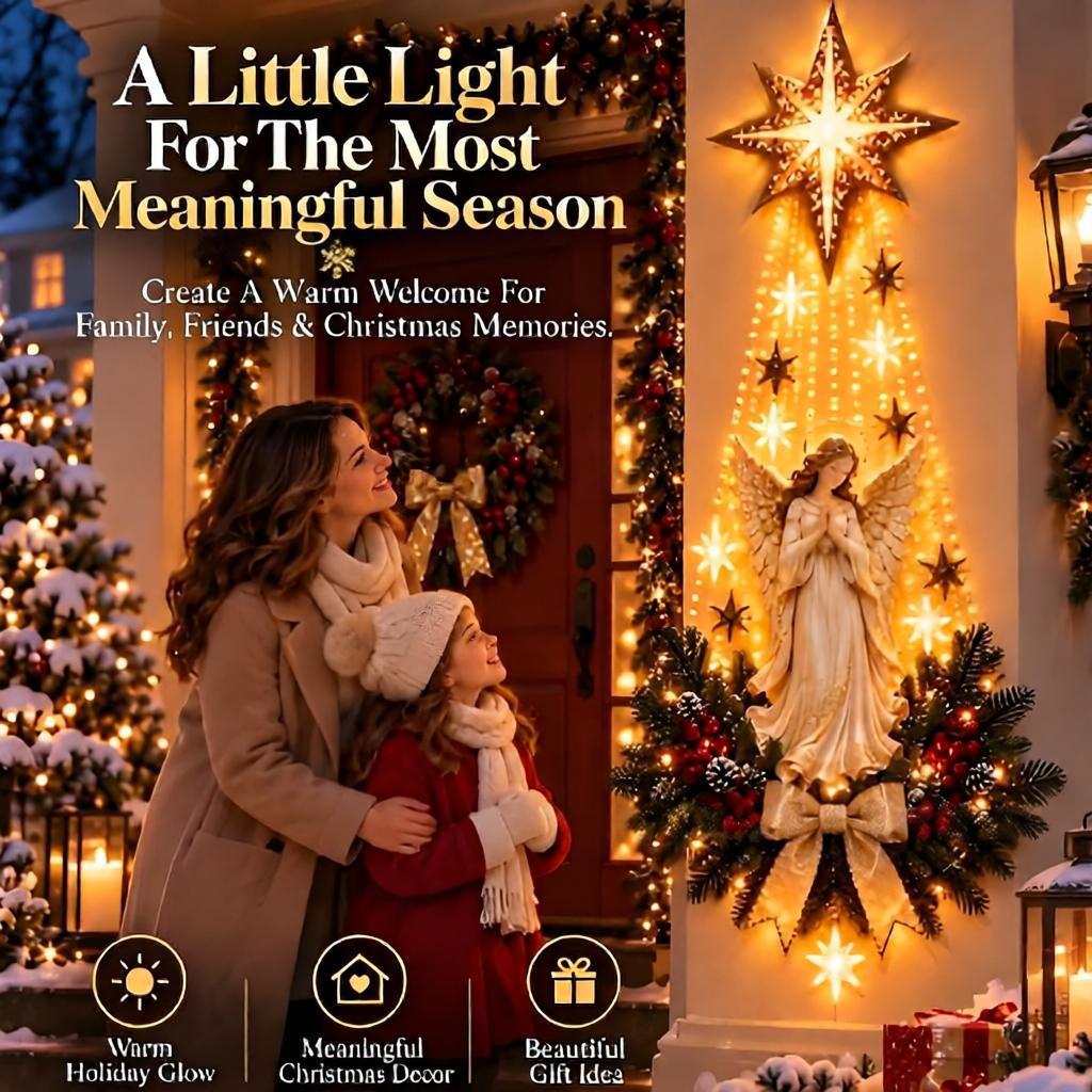 ✨Last Day 50% OFF✨✝️ Bethlehem Star™ – Lighted Nativity Wall Decor
